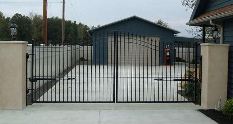 Sliding Driveway Gate Installation Somis